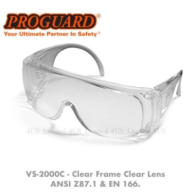 Proguard VS-2000C Clear Lens Visitor Safety Eyewear