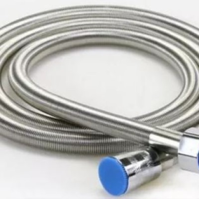Stainless steel Spring Flexible Hose (1.5 Meter)