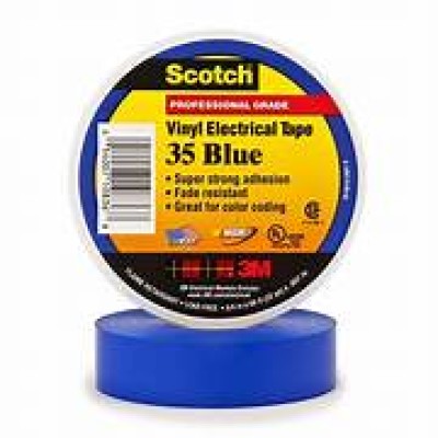 Scotch Vinyl Electrical Tape 35 (Blue)