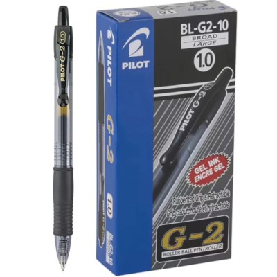 Pilot G-2 Gel Pen Black 1.0mm