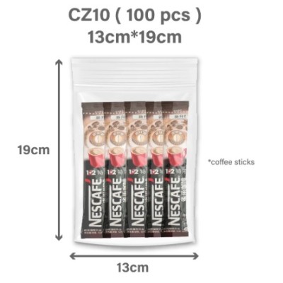 Zip Lock Plastic Bag (0.12mm) 13cm*19cm