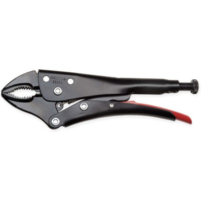 PLIER, CURVED JAW LOCKING PLIER, 7"