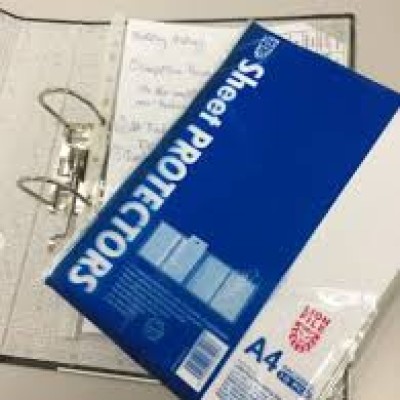 Lion File Clear A4 PP Sheet Protector - 100pcs box