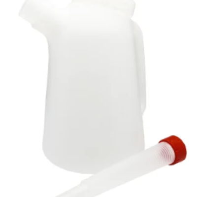 PLASTIC OIL CAN