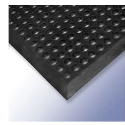 *RS PRO Rubber Anti-Fatigue Mat (600mm x 0.9m x 16mm)