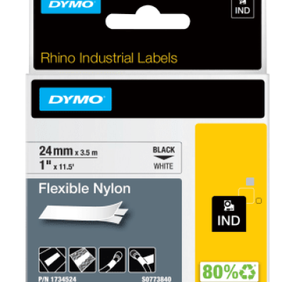 DYMO Industrial Flexible Nylon Labels ( 1734524 )