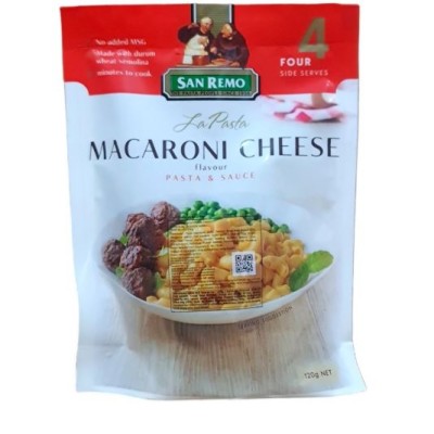 SAN REMO INSTANT MACARONI Alfredo 250gm