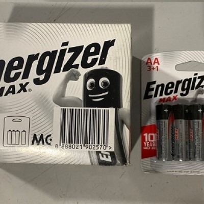 BATTERY ENERGIZER AA 1.5V (4PCS PACK)