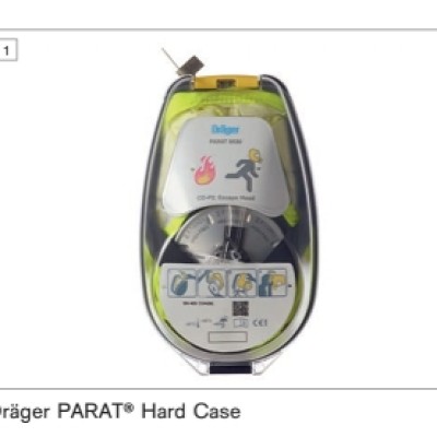 Draeger PARAT 7530 [7500] Escape Hood with Hard Case, R59437