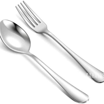BOREA Premium Quality Cutlery Stainless Steel Spoon set ( 18.7cm)