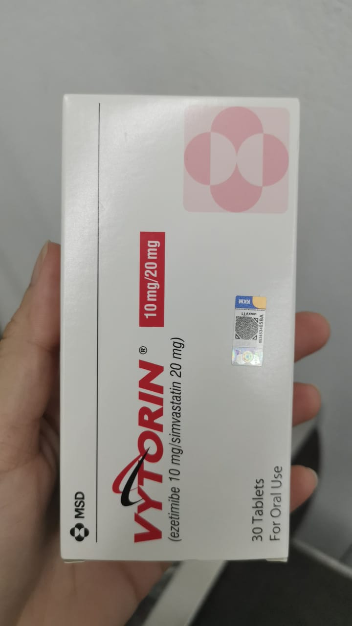 MSD Vytorin 10      /      20mg (30s Per Box)