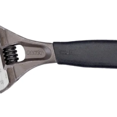 *Bahco Adjustable Spanner, 170 mm Overall, 32mm Jaw Capacity, Plastic Handle