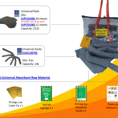 Crisben Economical Universal Spill Kit (SKCE37)