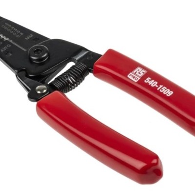 RS PRO Wire Stripper, 0.2mm Min, 0.8mm Max, 155 mm Overall