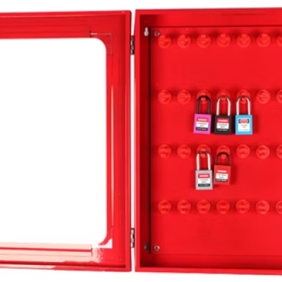 SAFE-D-LOCK PADLOCK STEEL STATION W650 X H460 X D55MM