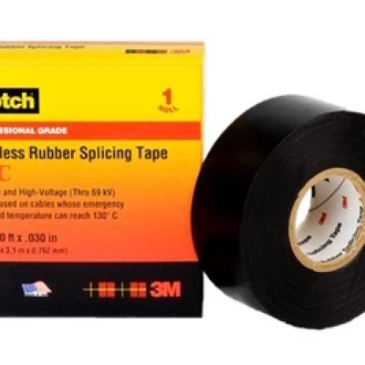 3M 130C Rubber Splicing Tape Scotch Linerless