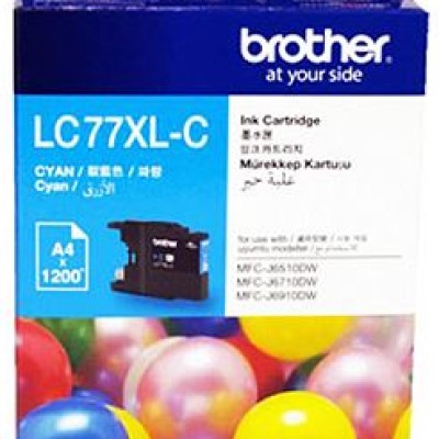 Brother LC77XL Ink Cyan