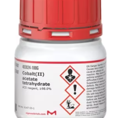 *SIGMA ALDRICH 403024 Cobalt(II) acetate tetrahydrate, ACS reagent, >=98.0%, [100g]