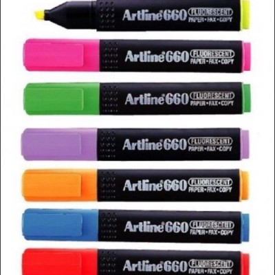 *Artline 660 Highlighter Pen