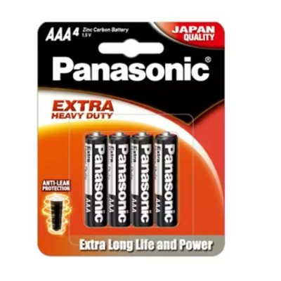 Panasonic AAA Batteries (4 pcs per pack)