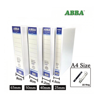 ABBA File 2D Ring 40mm White