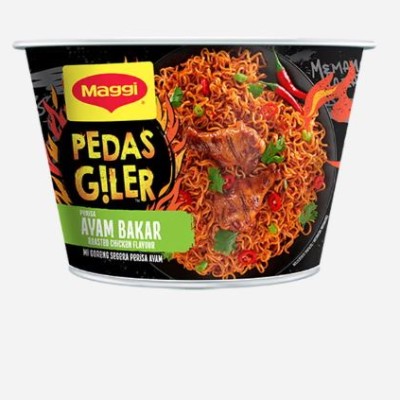 MEE MAGGIE PEDAS GILER AYAM BAKAR