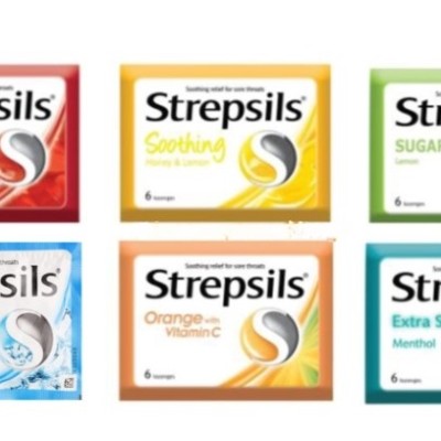 *Strepsils Lozenges Pack (6's) - COOLING MENTHOL