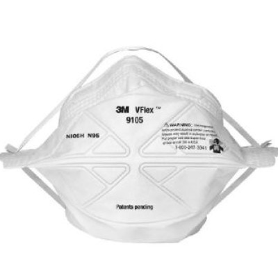 RESPIRATOR  N95 FLATFOLD DISPOSABLE RESPIRATORS