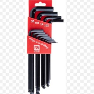 "Set, wrench, l-shape, ball hex, standard (13 pcs.) (.050"" to 3 8) MFR: SNAP ON P N: BHS13A"