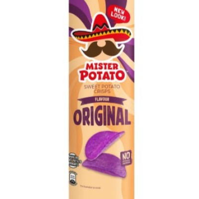 MISTER POTATO CRISPS 118G - SWEET POTATO