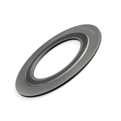 SPIRAL WOUND GASKET, SS316L OUTER RING, SS316L WINDING GRAPHITE FILLER - SIZE: 1" 150#