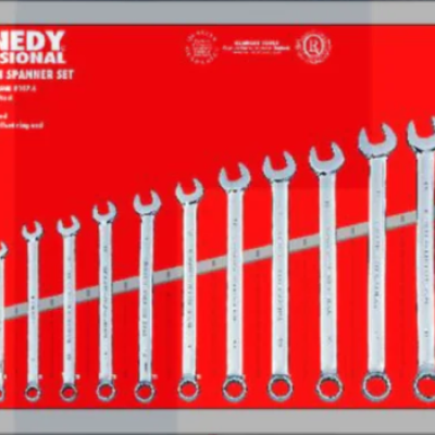 Kennedy 6-19mm Professional Combination Spanner Set 14 Pcs (KEN5823960K)
