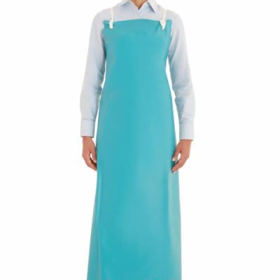 Ansell Alphatec 56-100 Heavy-Duty Green PVC Apron, 33'' x 44'', 18 mil with SIRIM DOSH