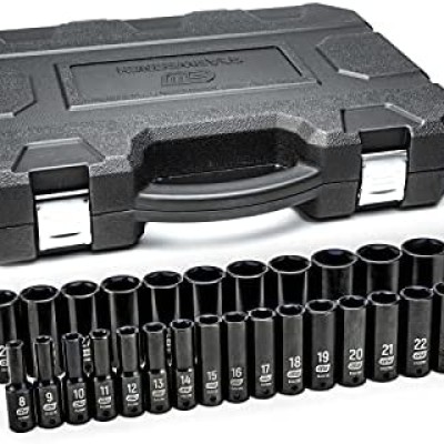 *Gear Wrench 84935N 29 Piece 6 Point Metric Deep Impact Socket Set