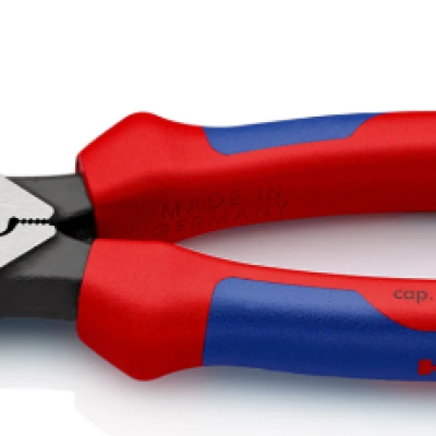 Knipex Combination Pliers, 240 mm Overall, Straight Tip 09 12 240 T