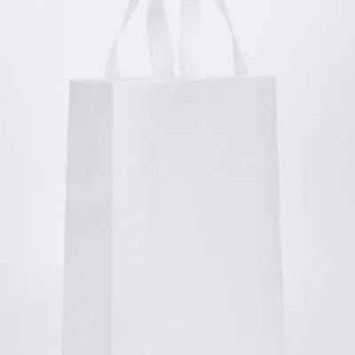 Non-Woven Tote Bag - WHITE A4