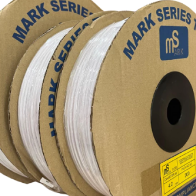 MARK SERIES PVC WHITE MARKING TUBE (ROLL TYPE) dia 4.0mm x 200m