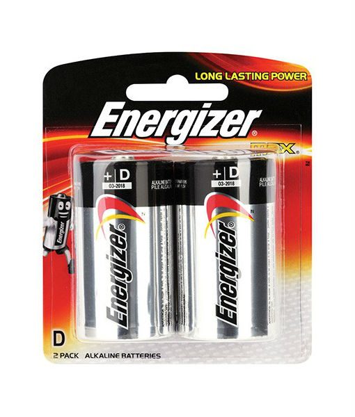 Battery : Energizer Alkaline Battery Size D  - (6 pack      /      box)