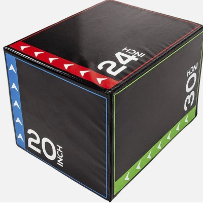 Plyometric Box Jumping Exercise Anti Slip Crossfit Workout Plyo Jump Training