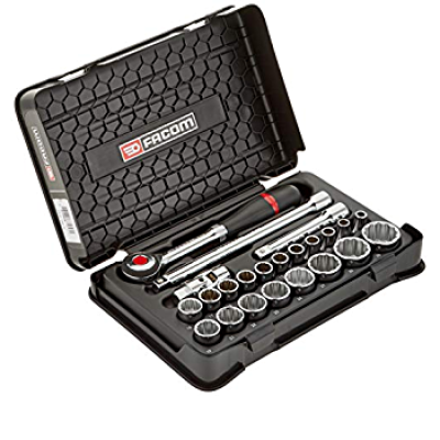 *Facom S.360-3P12 23 Piece Metric Socket Set 1 2 Sq Drive