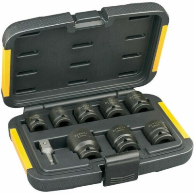 *DeWALT DT7507R-GB 9 Piece , 1 2 in Socket Set