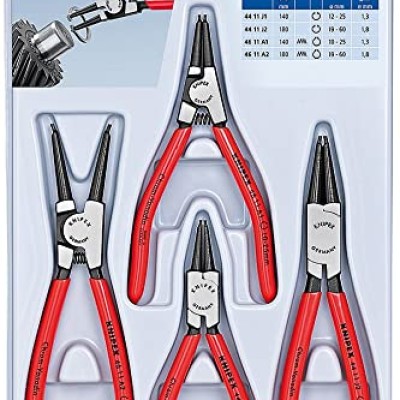 Knipex 00 20 03 V02 Circlip Plier 4 Piece Set