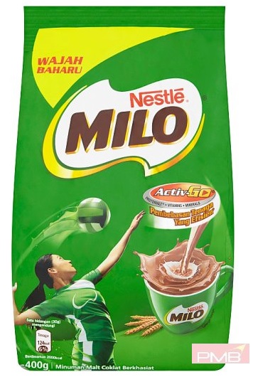 MILO ACTIV-GO UOM:400GM      /      PACK