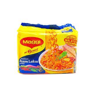 Maggi Asam Laksa 5 packet