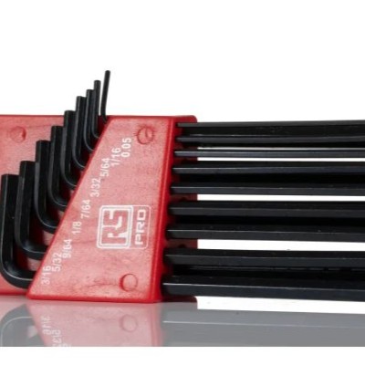 RS PRO 22 piece L Shape Imperial, Metric Hex Key Set, 0.05 to 3 8", 1.5 to 6mm [RS Stock No.: 151-1508]