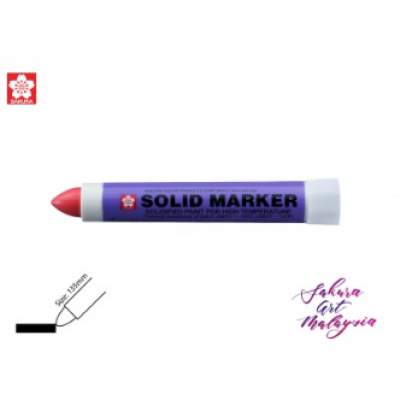 Sakura Solid Marker Red
