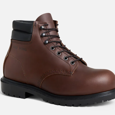 Red Wing 2545 SuperSole X Men's 6-inch Safety Toe Boots, DOSH SIRIM Approval, US 7 - US 12