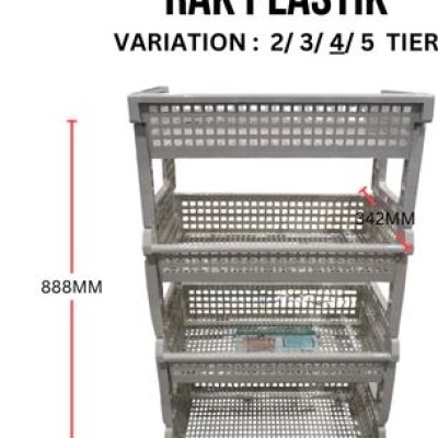 KITCHEN RACK 4 TIERS