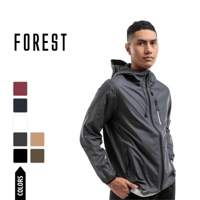*# Forest Windbreaker Men Jacket Reflective Jogging Running Waterproof Jacket | Jaket Lelaki - 30361