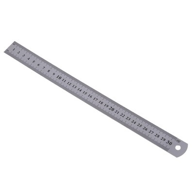 Kleffmann & Weese Stainless 30cm Steel Ruler